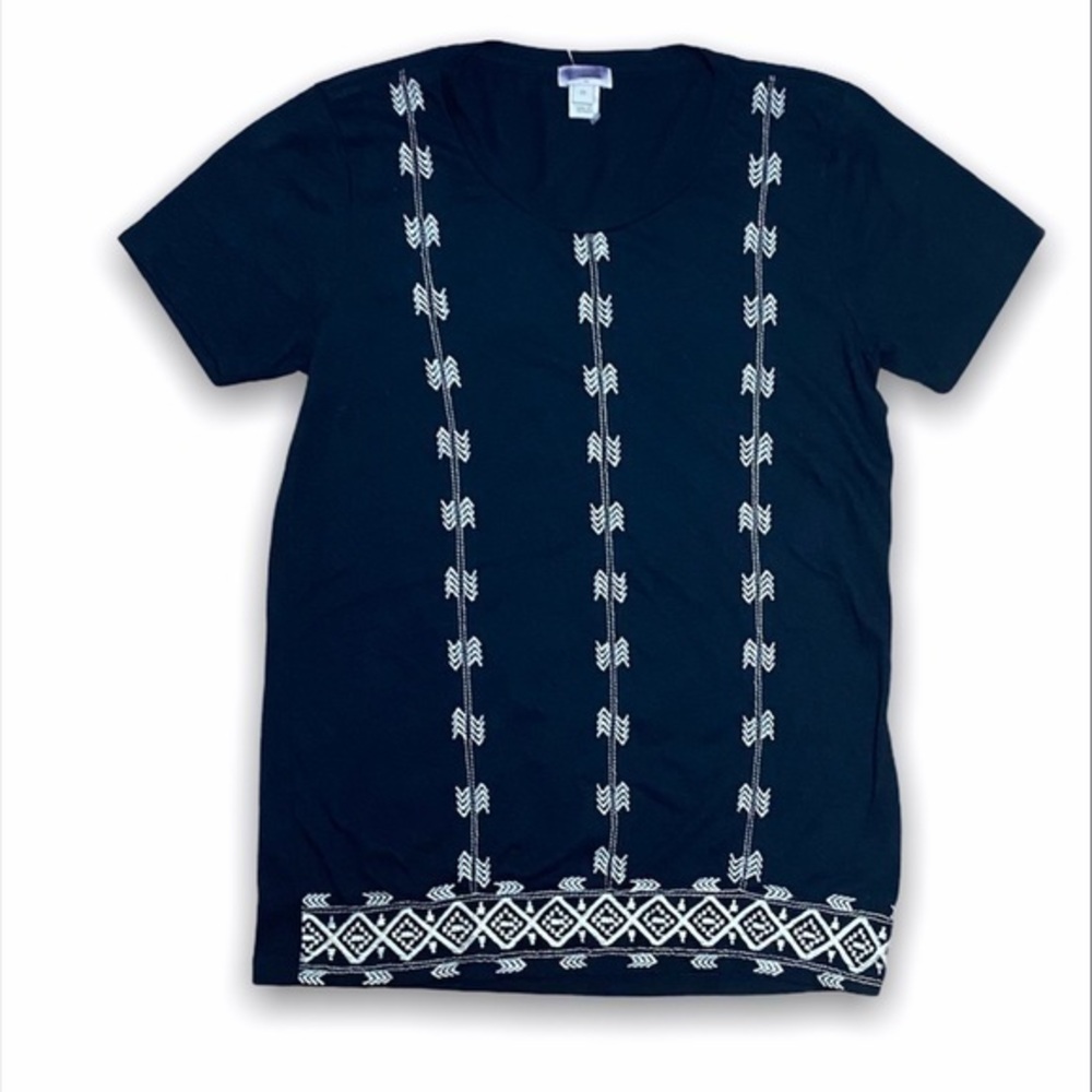 J. CREW EMBROIDERED TOP